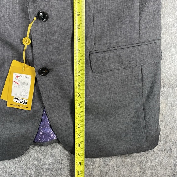 Ted‎ Baker Endurance Suit Jacket 42R Gray 2 Button Wool New with Defects NWD - Picture 8 of 16